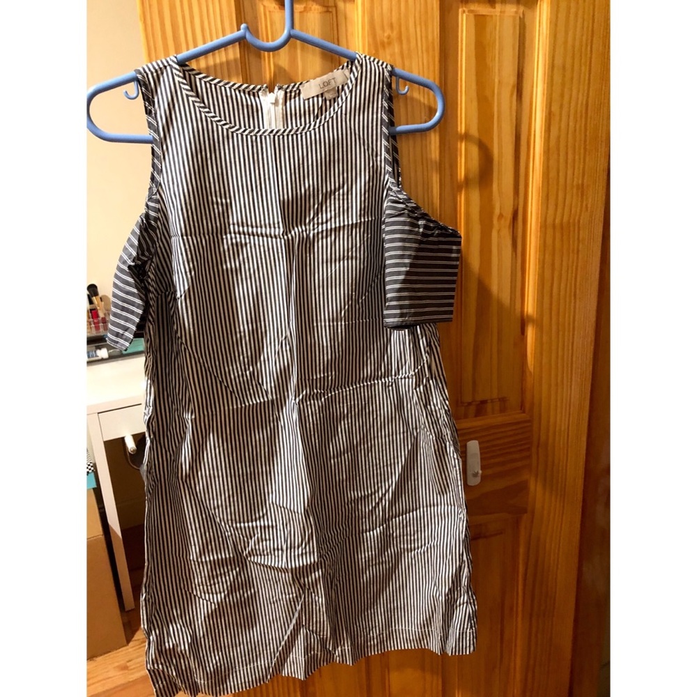 Cold shoulder dress